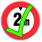 moins de 2 mètres
